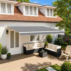 Functional Retractable Awning Frame for Your Outdoor Areas