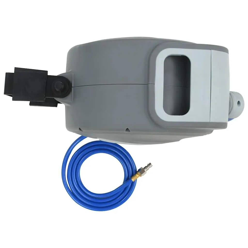 Automatic Retractable Air Hose Reel 1/4" 20m Pneumatic Workshop Garage Organiser