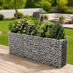Ideal Gabion Raised Bed for Home Gardening Needs