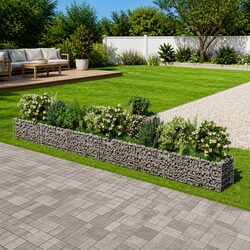 Versatile Gabion Raised Bed for Your Garden