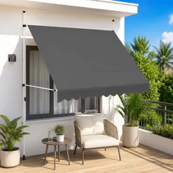 250 cm Retractable Awning: Ideal for Your Outdoor Needs