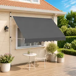 300 cm Manual Awning for Gardens and Balconies
