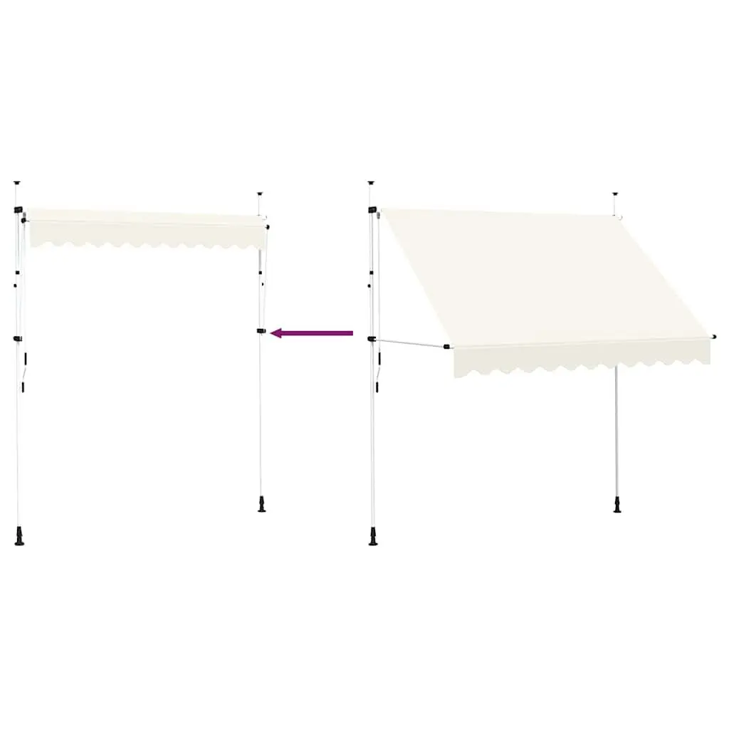 Manual Retractable Awning for Home Use