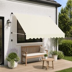 Versatile 300cm Cream Awning for Balconies and Terraces