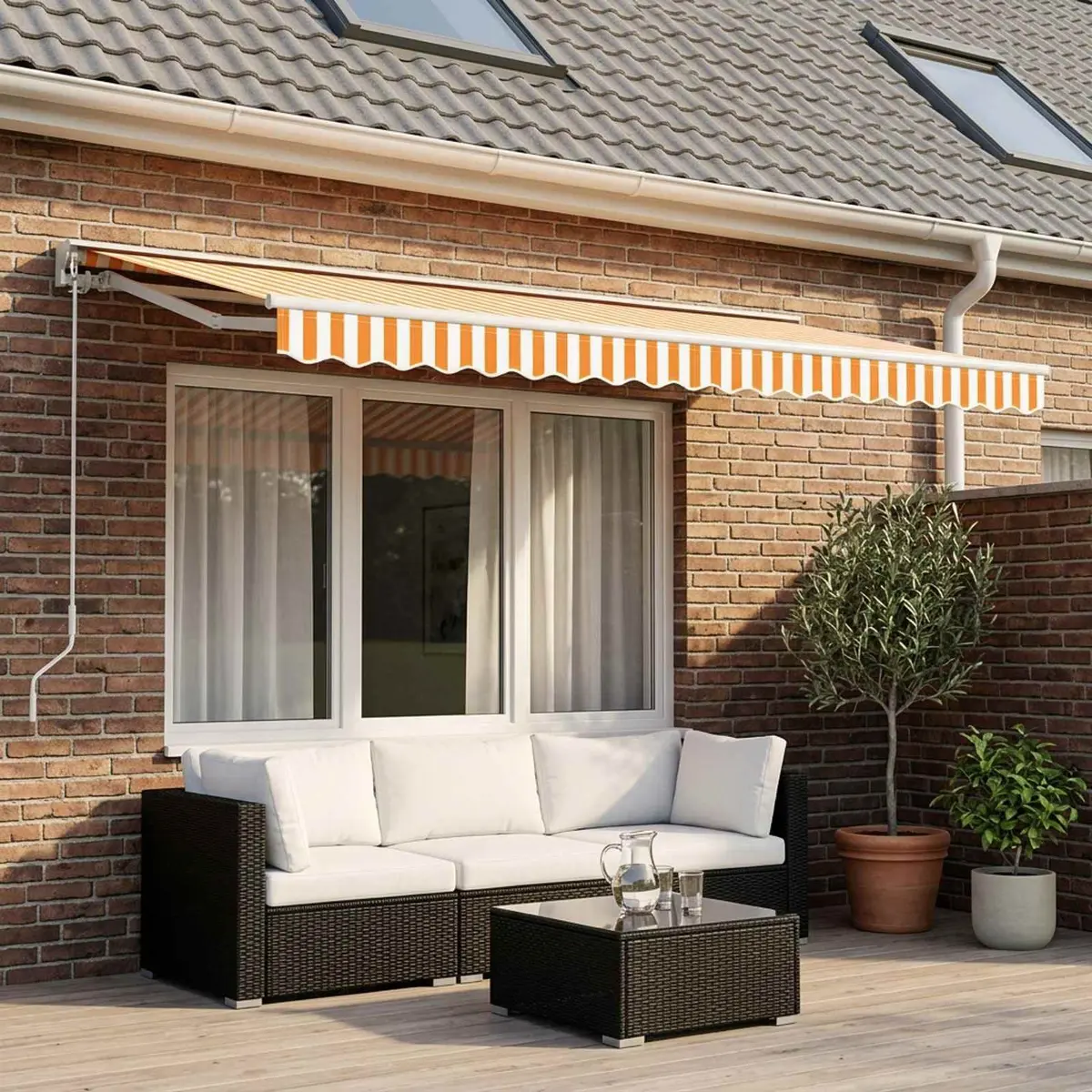 Awning Fabric Replacement for Outdoor Use