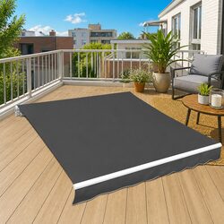 Practical 4x3m Awning Fabric for Patios and Balconies