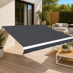 Practical Awning Replacement Fabric 4.5x3m for Your Patio