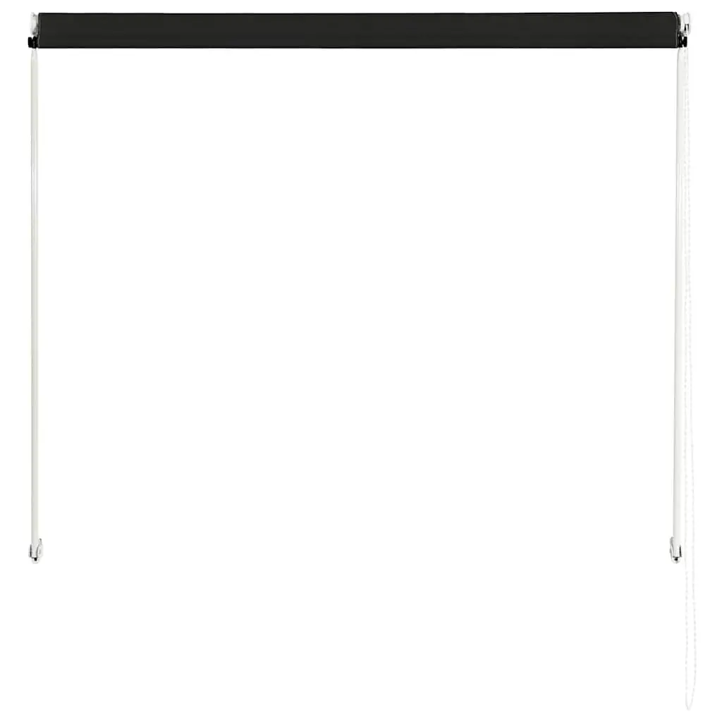 Retractable Awning 150x150 cm Anthracite Outdoor Window Balcony Terrace Garden