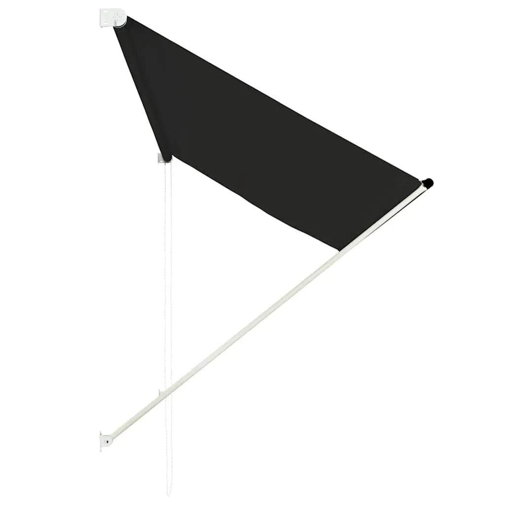 Retractable Awning Steel 250x150 cm Anthracite