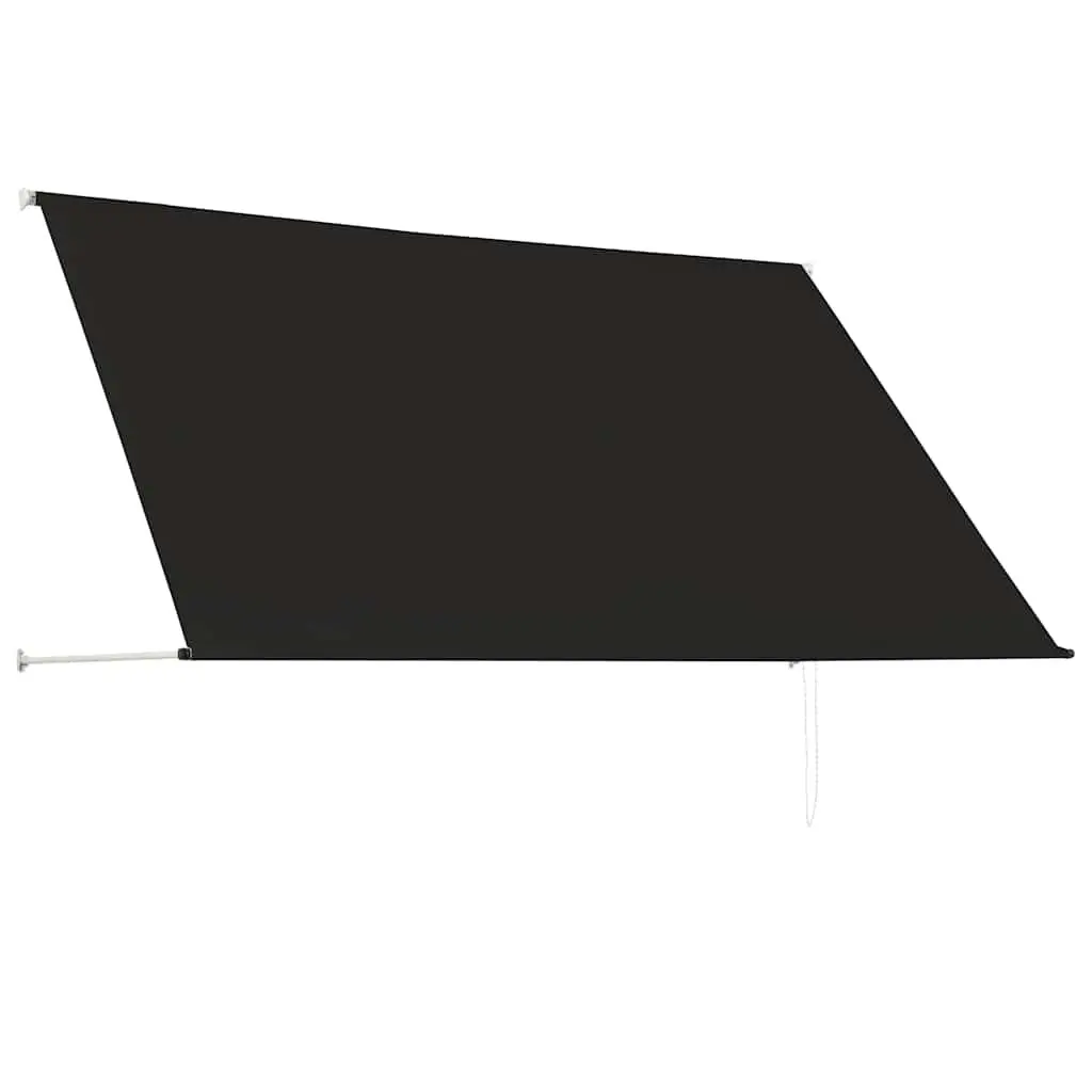Retractable Awning Steel 250x150 cm Anthracite