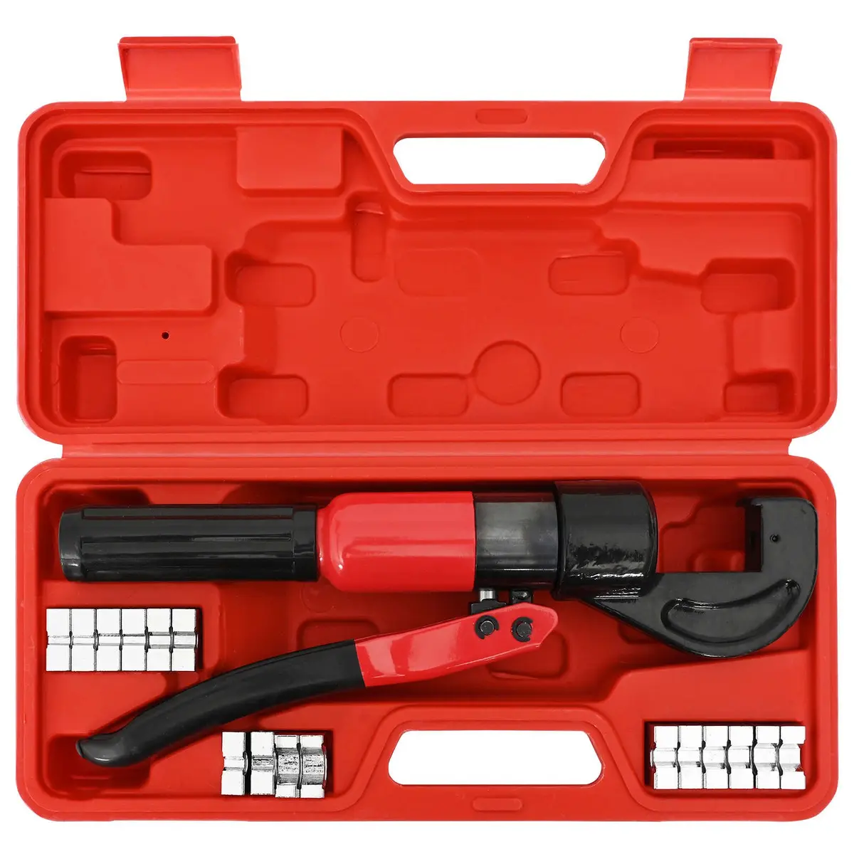 Hydraulic Crimping Pliers Steel 4-70mm² Ergonomic Handle Portable Case