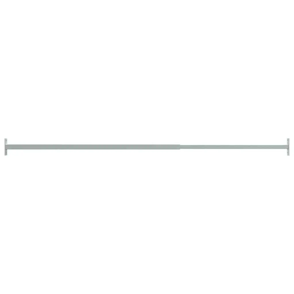 Adjustable Security Window Bar Electric Galvanised Steel 710 to 1200mm Silver