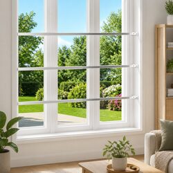 Versatile Adjustable Window Bars for Home and Office Security