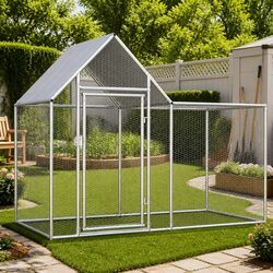 Practical Chicken Coop 2x1x1.5 m for Your Backyard