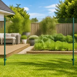 Practical Wire Mesh Fence Panel 25 x 1.5 m for Outdoor Use