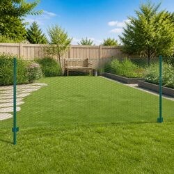 Versatile Green Wire Mesh Fence Panel for Various Uses