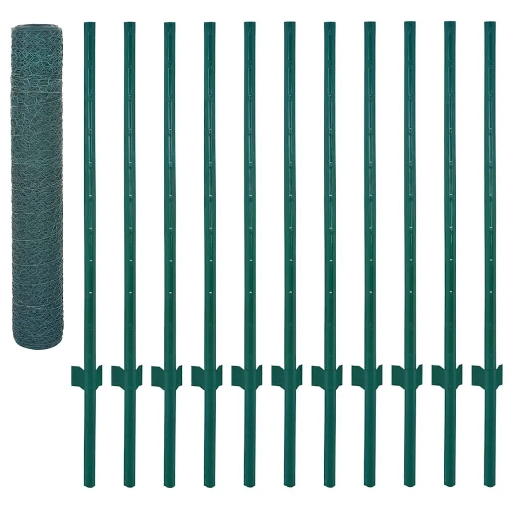 Green Wire Mesh Fence Panel for Various Uses