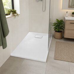 Practical White Shower Base Tray for Everyday Use