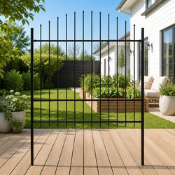 Ideal Garden Fence Panel for Security and Aesthetics 170x175cm