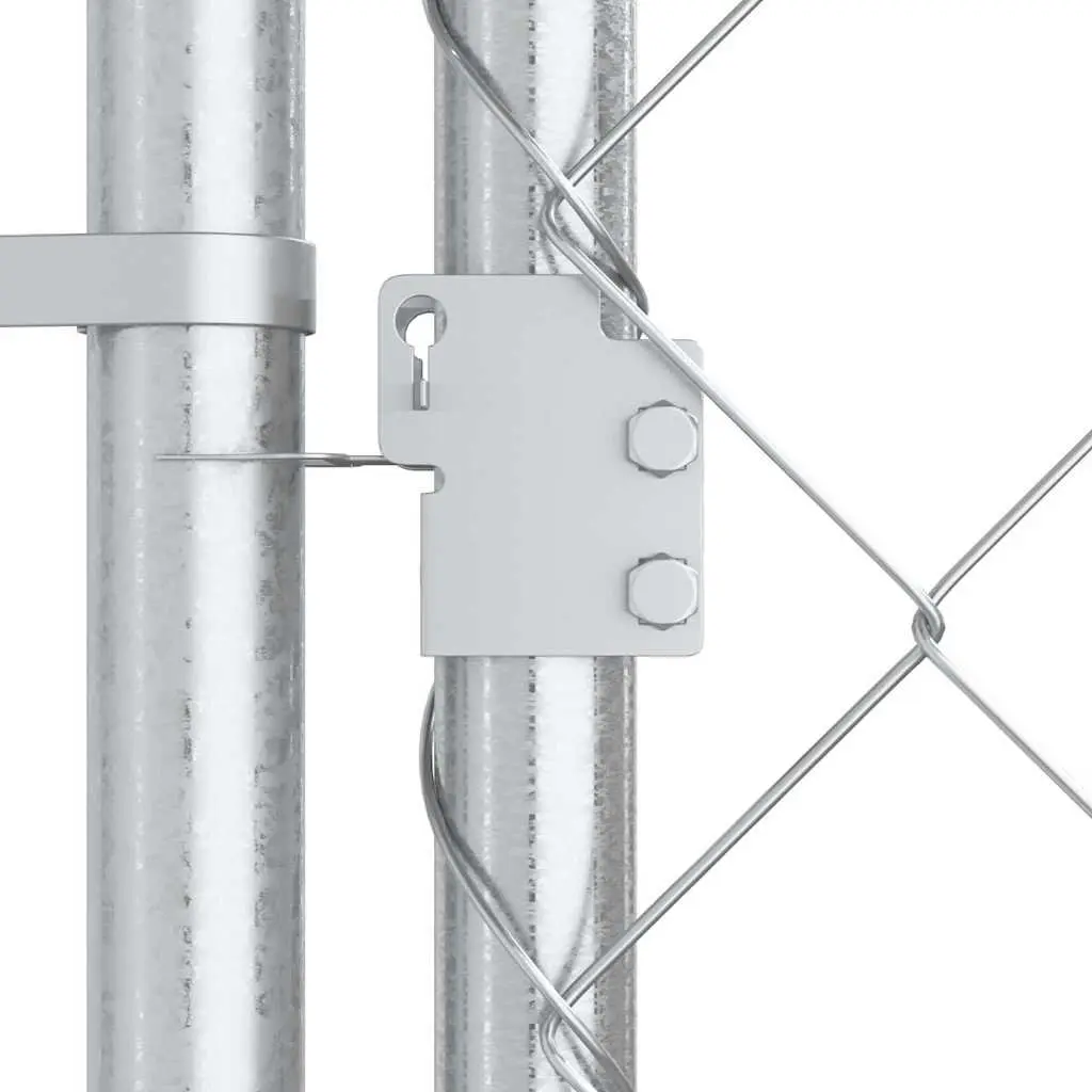 Large Outdoor Dog Kennel Run with Canopy Top Exercise Pen Chain Link Enclosure