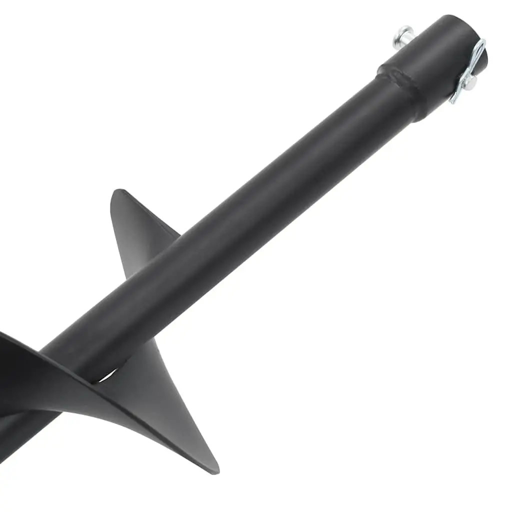 Auger Drill Bit Steel 150mm Heavy Duty Black