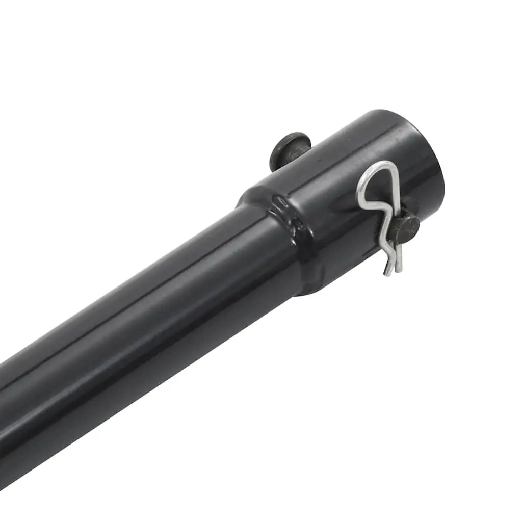 Drill Extension Steel 1 m Heavy Duty Black