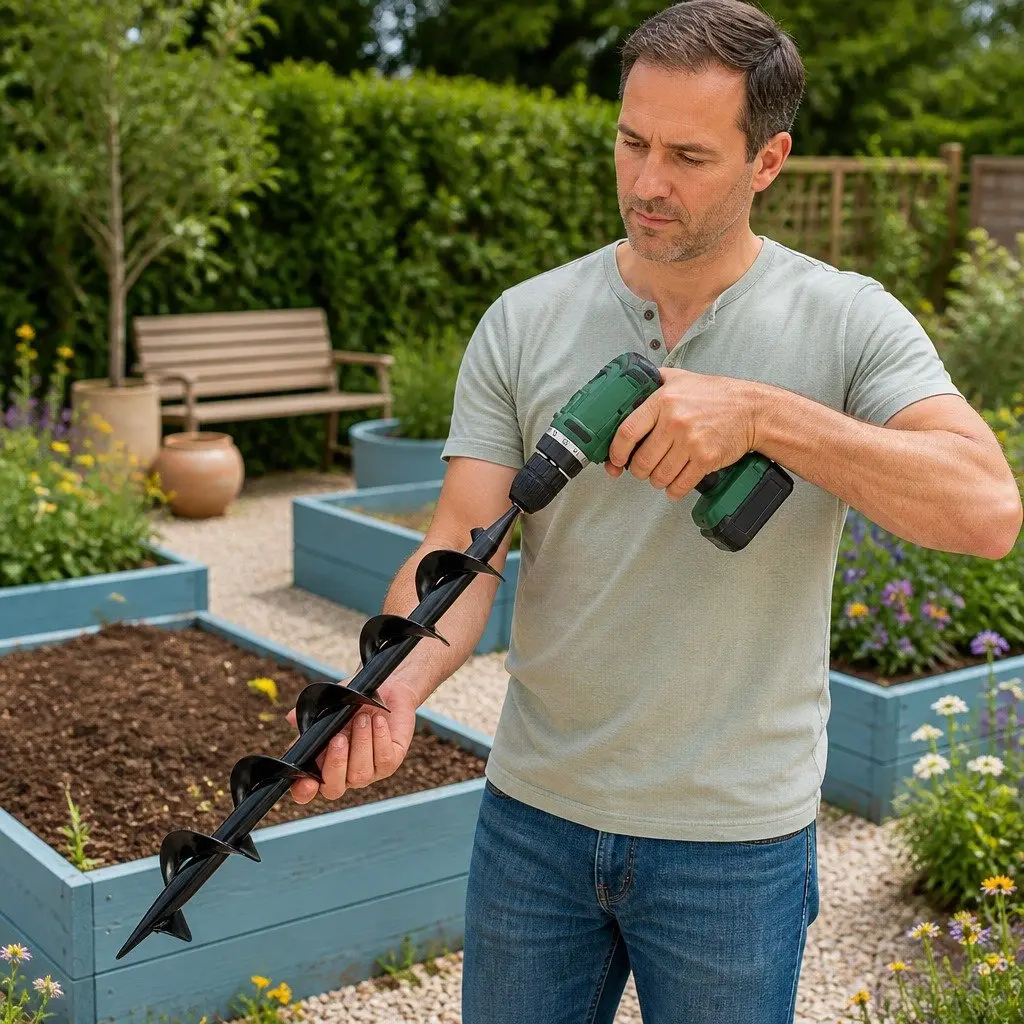 Auger Drill Bit for Home Use 75mm x 600mm
