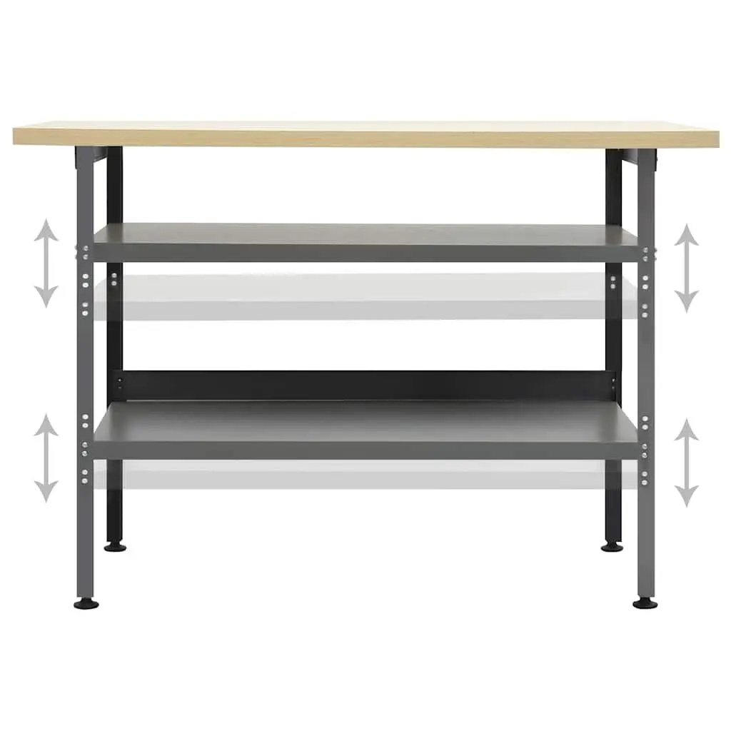 Workbench for Garage Use 120x60x85cm