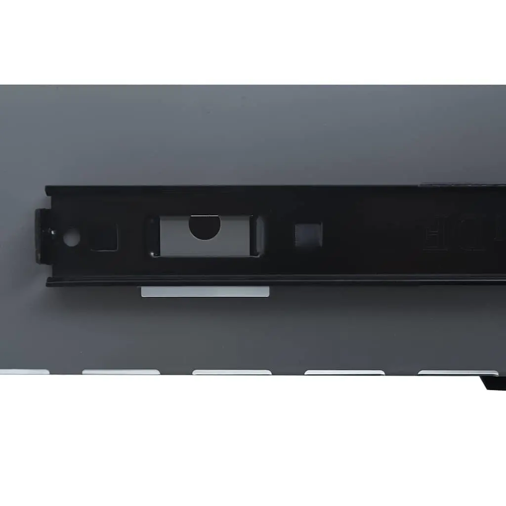 Heavy Duty Workbench with Storage Cabinets Lockable Doors 120x60x85cm Black