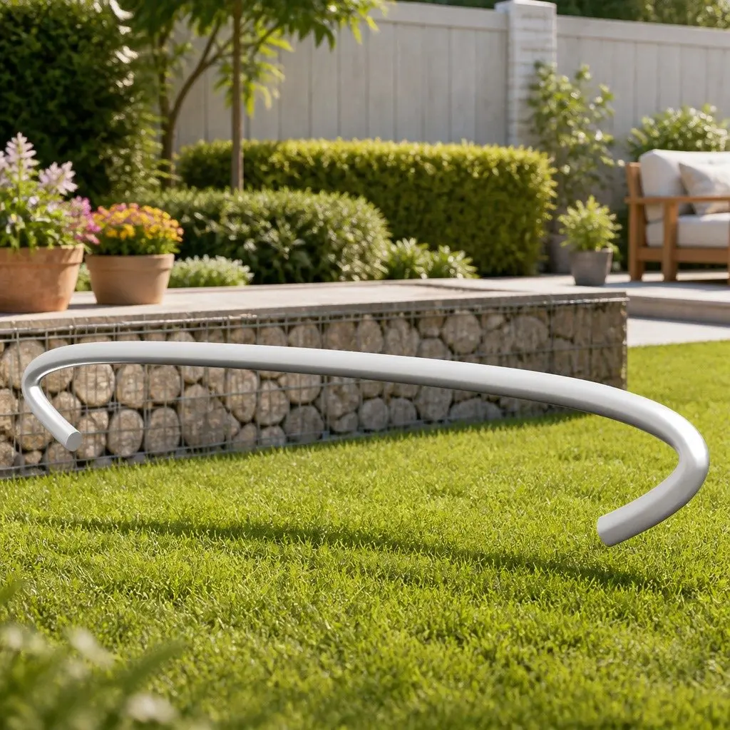 Gabion Hooks Galvanised Steel 15cm Silver Distance Holders Fence Spacers