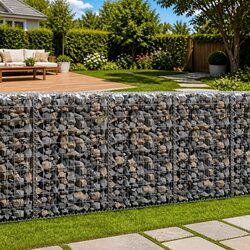 Practical Gabion Spirals 24 pcs for Effective Fencing