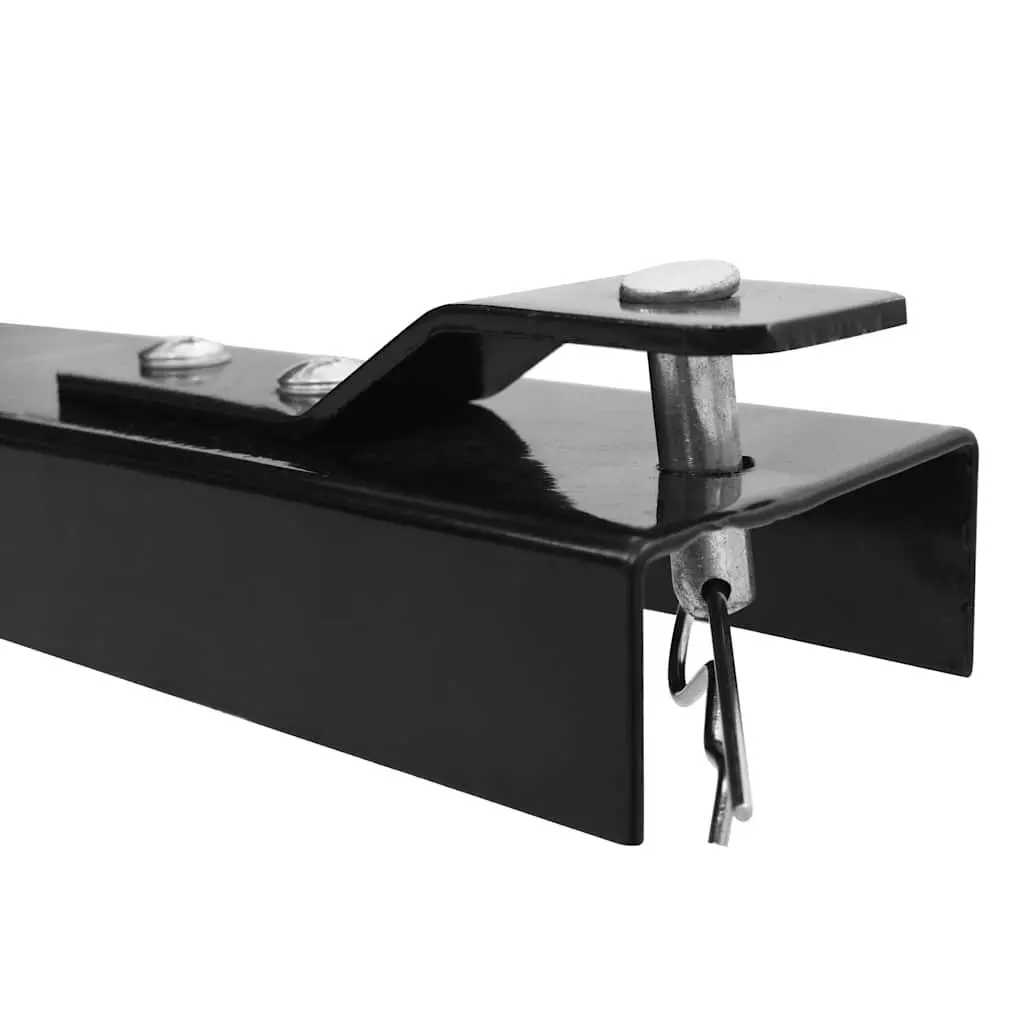Tipping Trailer for Lawn Mower Extendable Height 300kg Load Capacity Garden Trolley