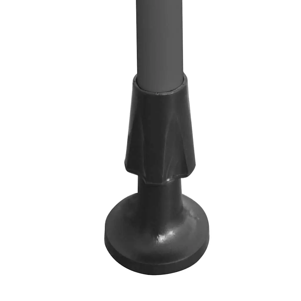 Retractable Awning Manual Steel Frame 300cm Anthracite Polyester Canopy