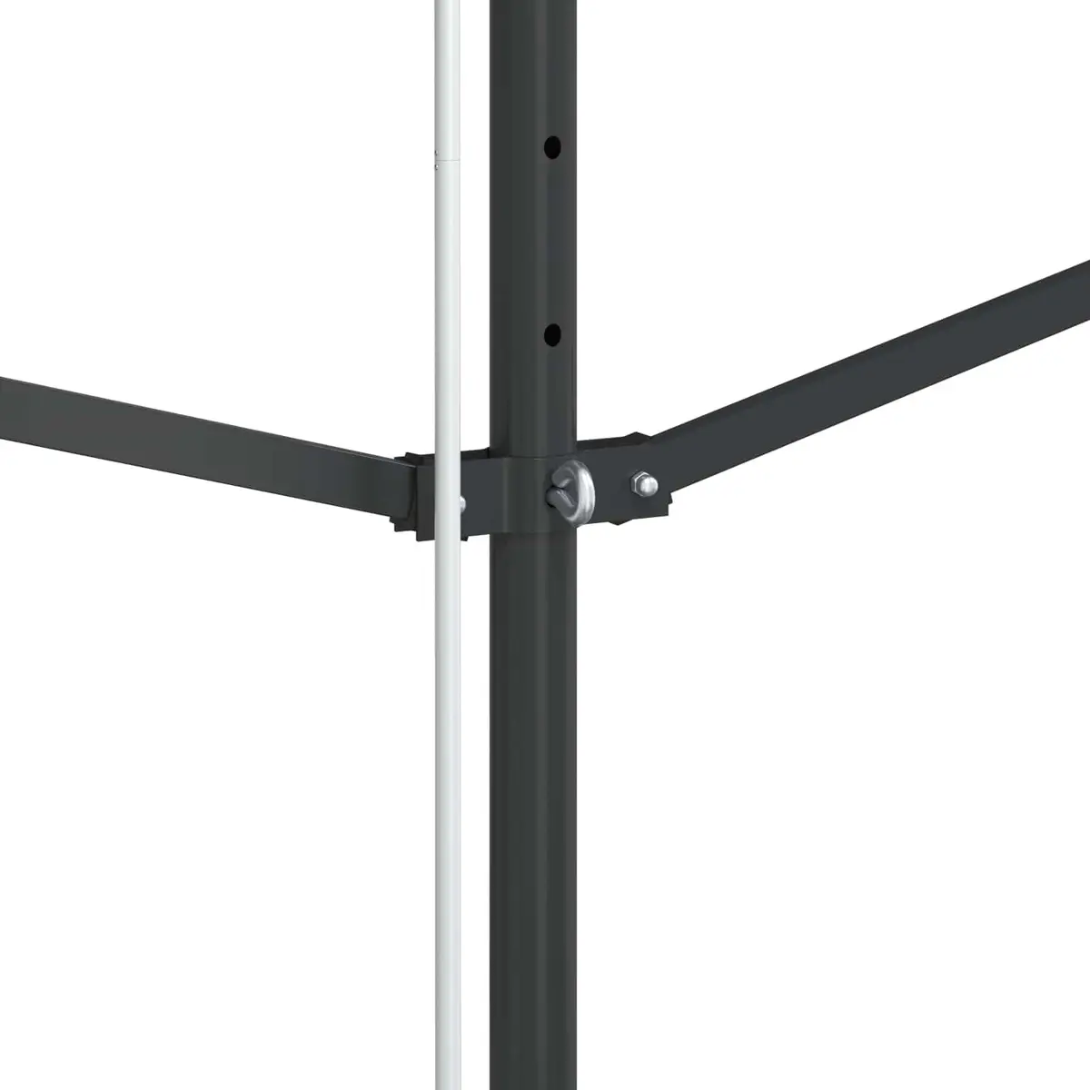 Free Standing Awning Powder-coated Steel 400x300 cm Anthracite
