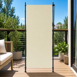 Practical Outdoor Roller Blind 100x270 cm for Balconies