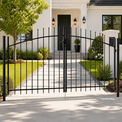 Practical Double Gate for Your Garden Security Needs