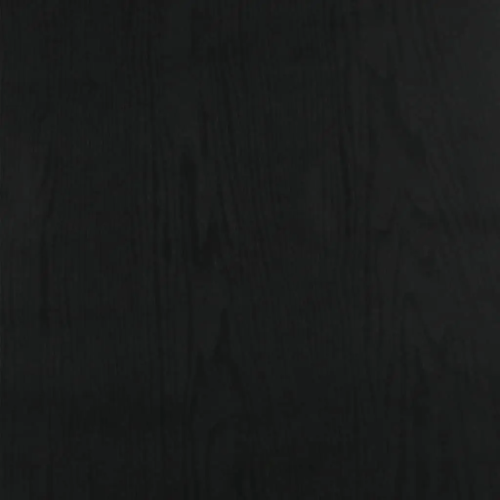Self-Adhesive Furniture Film PVC 500x90cm Black Wood Grain Decor