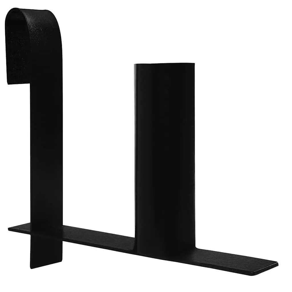 Privacy Fence Strip Installation Tool Steel Black Unroller Assembly Weatherproof
