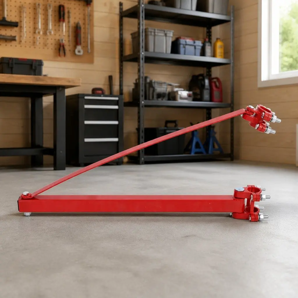 Hoist Frame Steel 1000kg Capacity Swivel Electric Winch 180 Degree Workshop