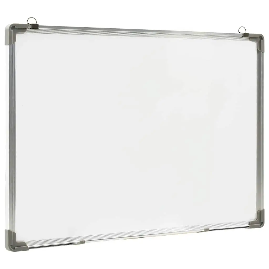 Whiteboard Lacquer-coated Steel 70x50cm White Wall Mounted