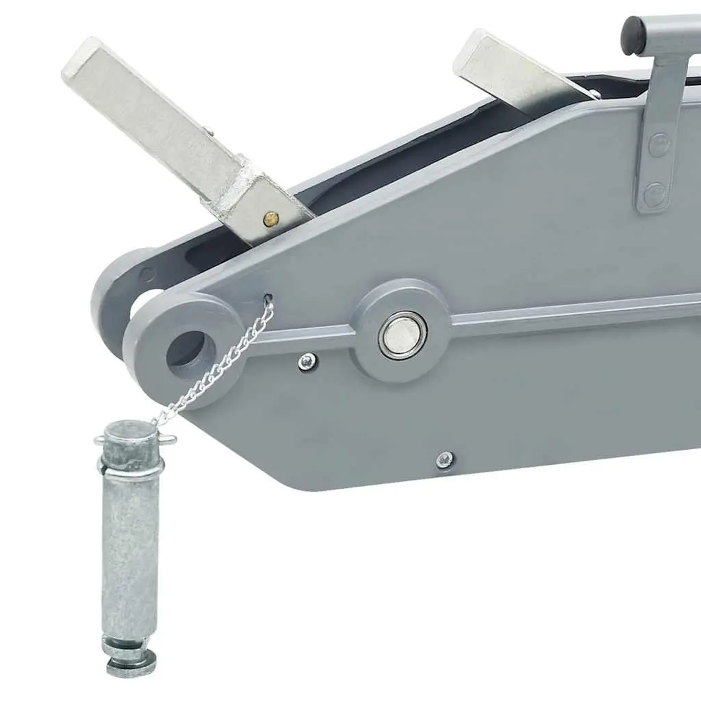 Wire Rope Hoist Winch Manual Pulling Traction Tool 20 m Steel Wire Rope Aluminium Housing 1600 kg Capacity