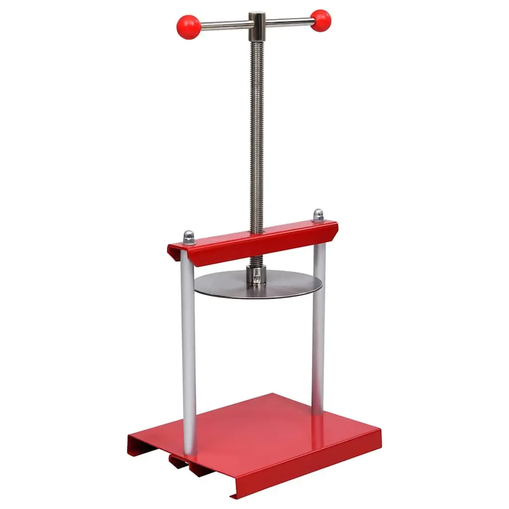 Fruit Press Manual 6L Stainless Steel Black Juicer for Fruits Vegetables Herbs