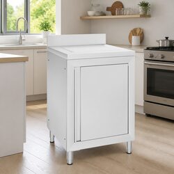 Kitchen Cabinet with Drainboard for Home Use