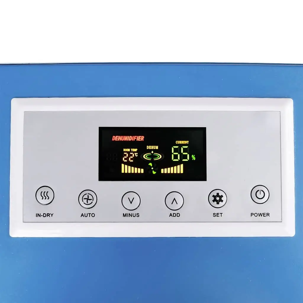 Dehumidifier Portable 50L Moisture Removal 650W Blue