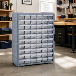 60-Drawer Tool Organiser for Home and Workshop Use