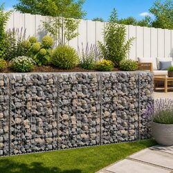 Practical Gabion Wall Panel for Your Home
