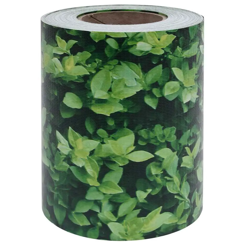 Garden Privacy Screen PVC 35x0.19m Green Outdoor Windbreak Barrier