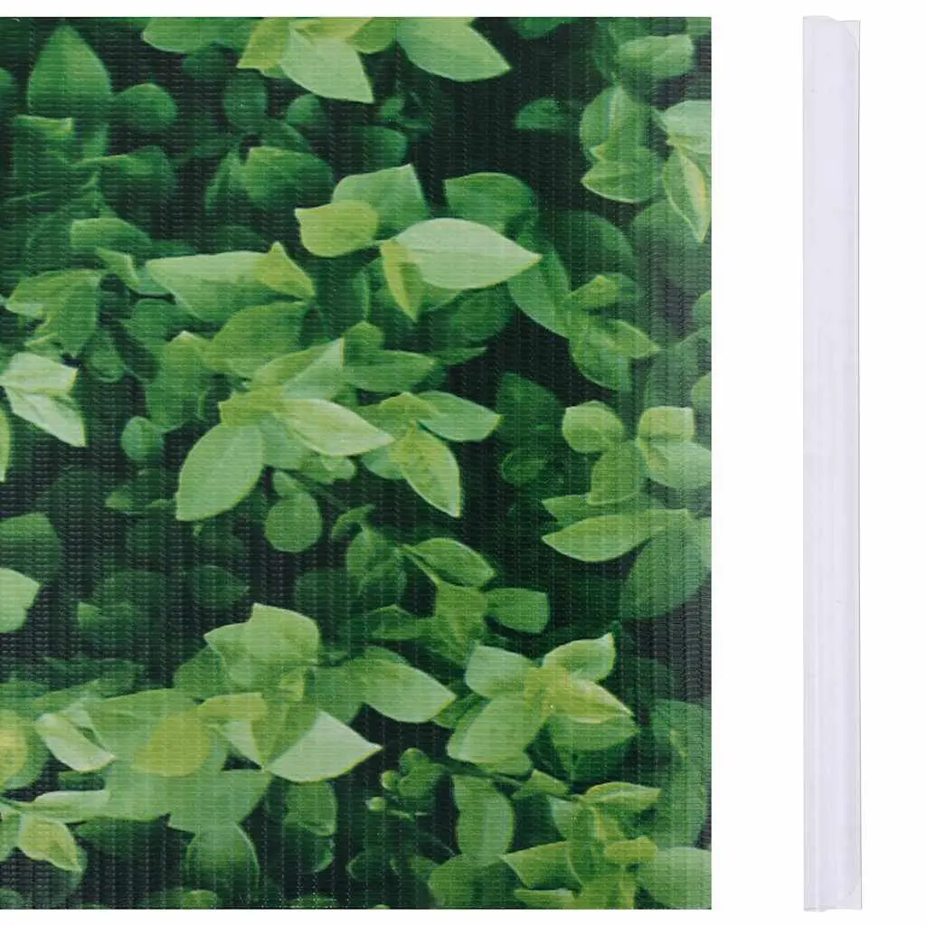 Garden Privacy Screen PVC 35x0.19m Green Outdoor Windbreak Barrier