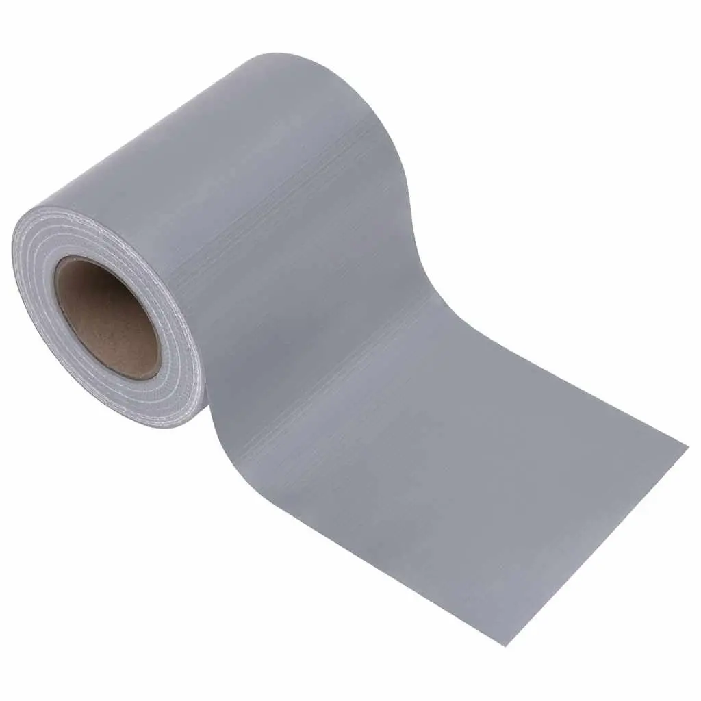 Privacy Strip PVC Fence Screen 35x0.19 m Light Grey Matte Weave Barrier
