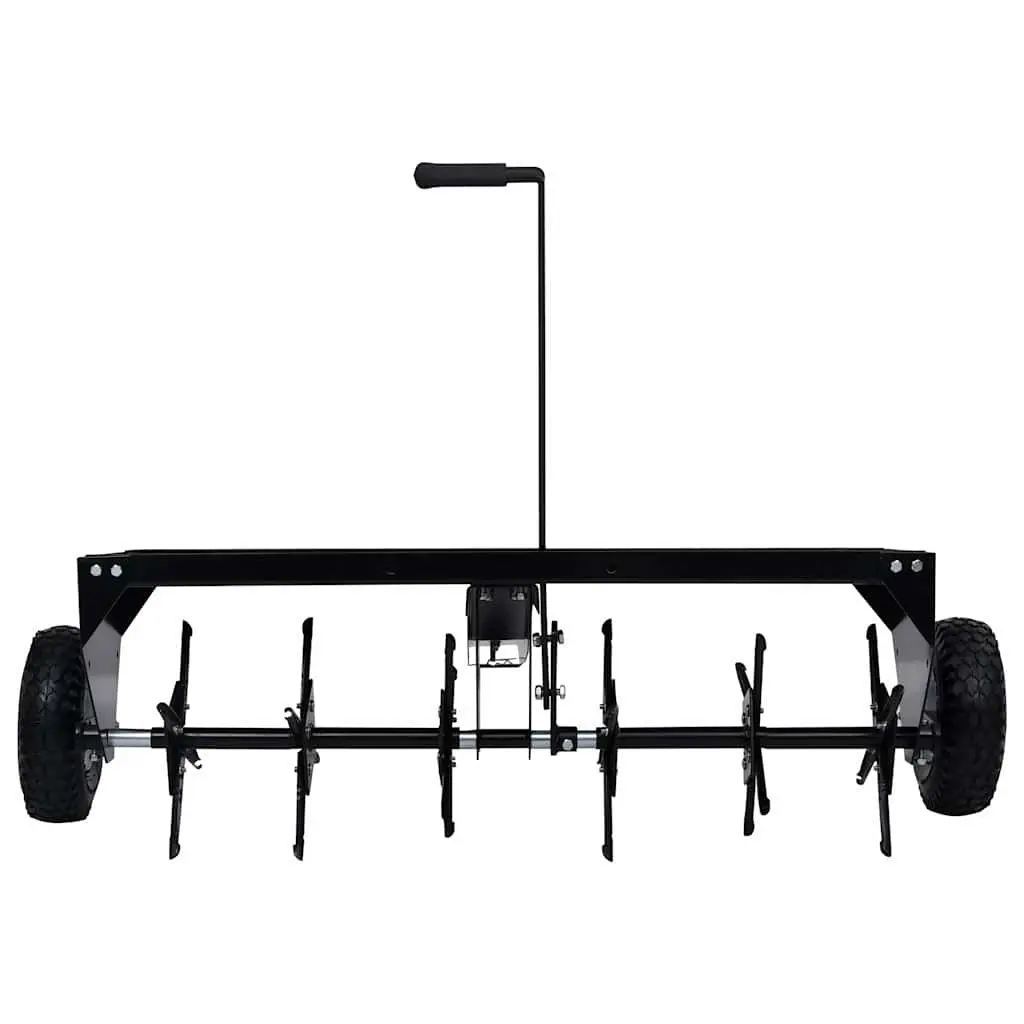 Lawn Aerator for Ride-on Mower 102cm Roller Aeration Soil Loosening Garden Tool